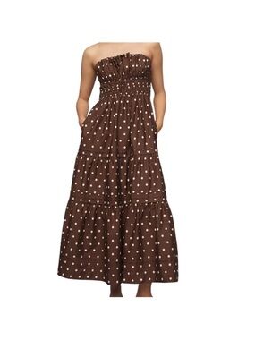 Anthropologie | Dresses | Bhldn Talia Strapless Dropwaist Mini Dress |  Poshmark